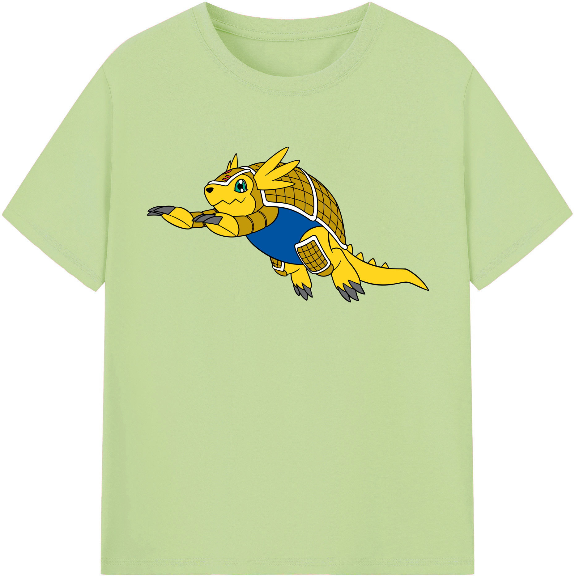 （画像用） Digimon デジタルモンスター/デジモン 綿100％半袖Tシャツ（フロントプリント）